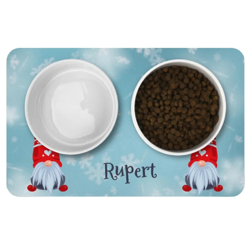  -Anti-scratch scratching board AND cat bed in one -Anti-scratch scratching board AND cat bed in onePersonalised Christmas Gonk Pet Bowl Placemat