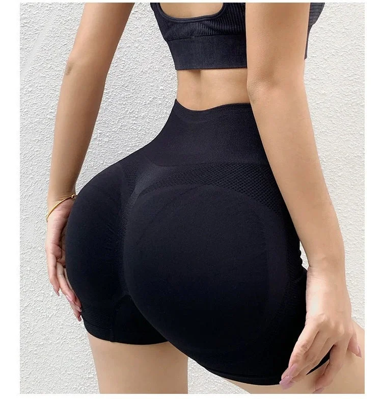 Butt Lifting Seamless Yoga Shorts