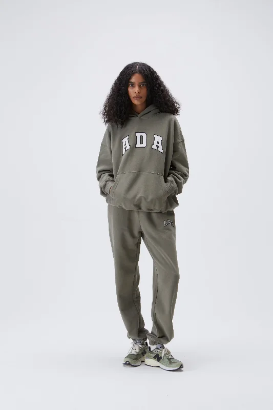 ADA Oversized Hoodie - Olive Green