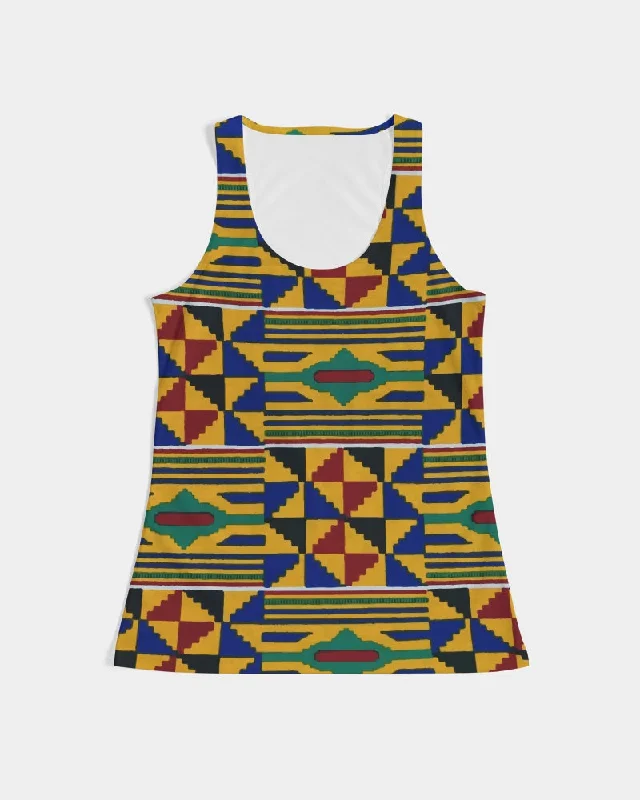 AKH African Kente Cloth Women's Tank