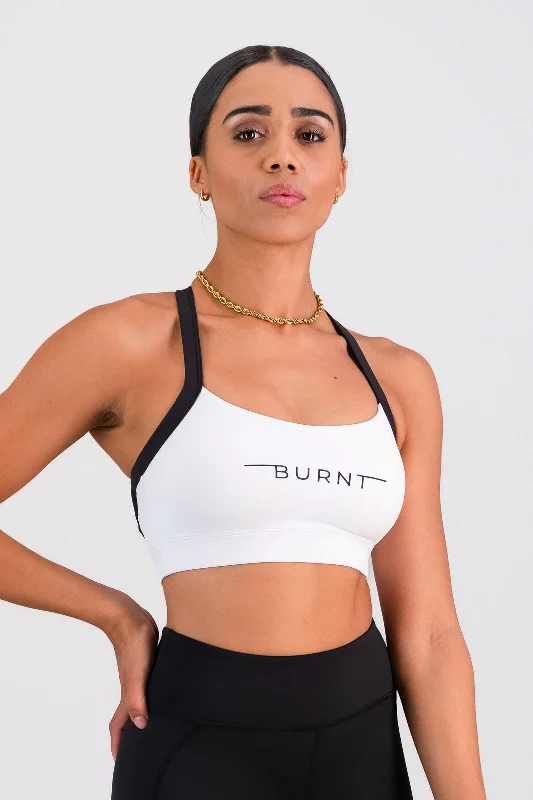 Milan Sports Bra - White