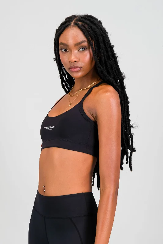 The Cali Sports Bra - Black