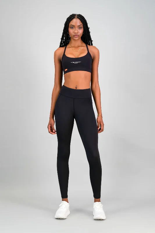 The Cali Sports Bra - Black